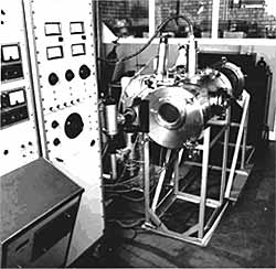 Fig.1. EB machine established at BWRA in 1963 